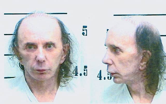 Phil Spector poses for his mugshot photo at North Kern State Prison in Delano, California in 2009 (Photo: CDCR via Getty Images)