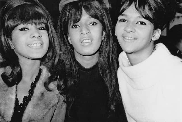 American pop trio The Ronettes, comprising Ronnie Spector, Nedra Talley and Estelle Bennett (Photo: Express/Hulton Archive/Getty Images)