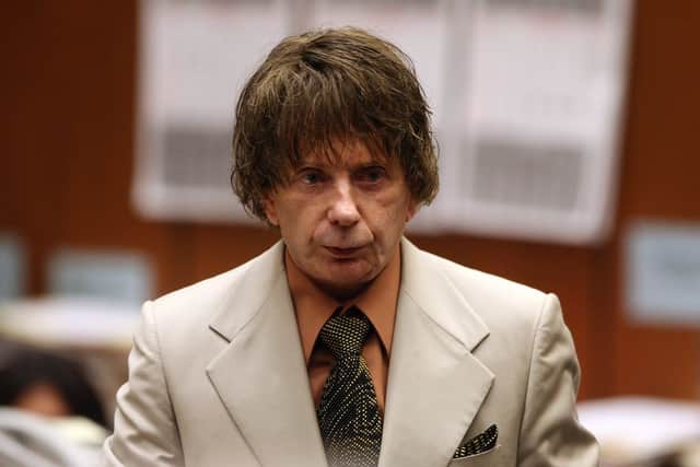 Music producer Phil Spector standing for a break during his murder trial on August 15, 2007 (Photo: Robyn Beck-Pool/Getty Images)