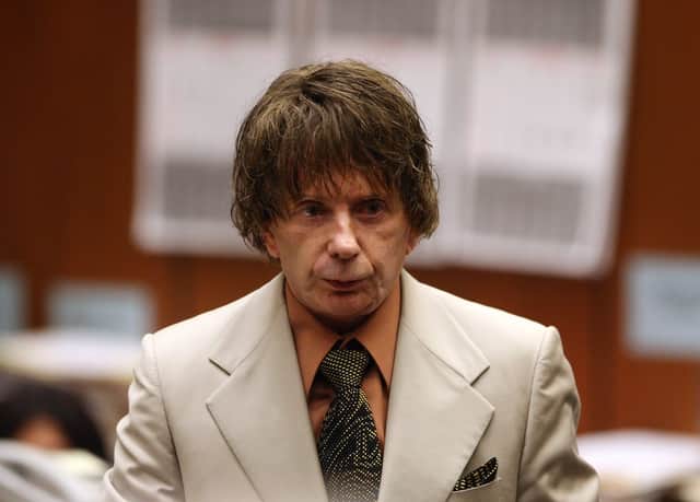 Music producer Phil Spector standing for a break during his murder trial on August 15, 2007 (Photo: Robyn Beck-Pool/Getty Images)
