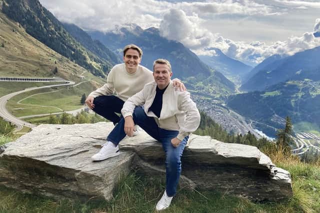 The pair are known for travelling to some of the world’s most picturesque locations, in order to find adrenaline-filled experiences (Picture: ITV)
