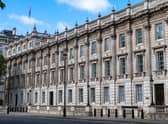 The ex-director general of the UK’s Covid Taskforce has apologised for attending a ‘leaving drinks’ held in the Cabinet Office (pictured) during the winter lockdown. (Credit: Shutterstock)