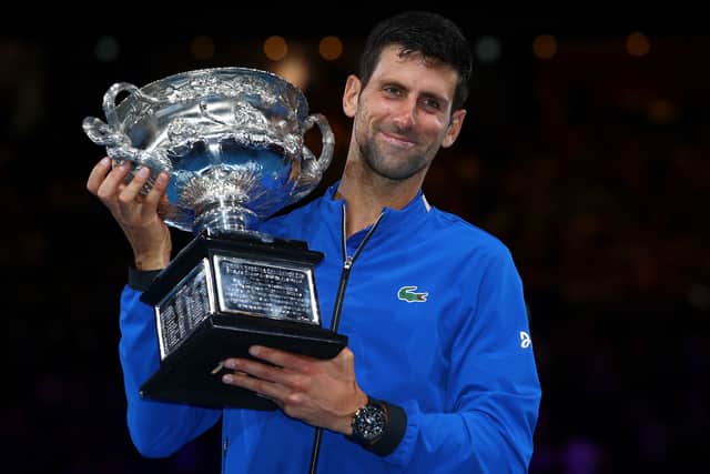 Djokovic is the most successful tennis player at the Australian Open with 9 titles to his name