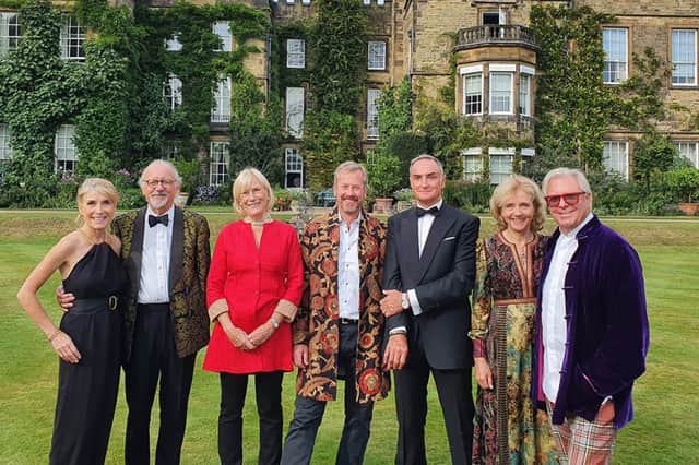 The assembled Aristocrats from the documentary Keeping up with the Aristocrats (Credit: ITV)