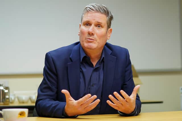 Keir Starmer spoke out against Boris Johnson regarding his stance on recognising misogyny as a hate crime (Photo: Ian Forsyth/Getty Images)