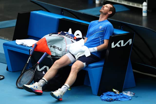 Murray’s first match lasted nearly four hours