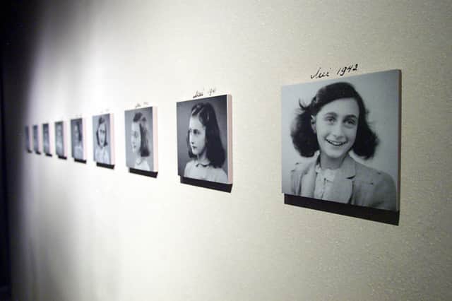 The last-known image of Anne Frank before her death (image: AFP/Getty Images)