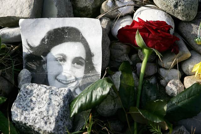 <p>Anne Frank died in a concentration camp at the age of 15 just weeks before World War 2 ended (image: DDP/AFP/Getty Images)</p>