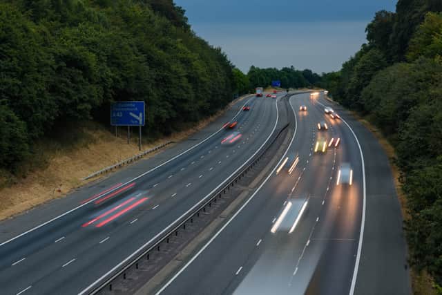 Smart motorways function without a hard shoulder 