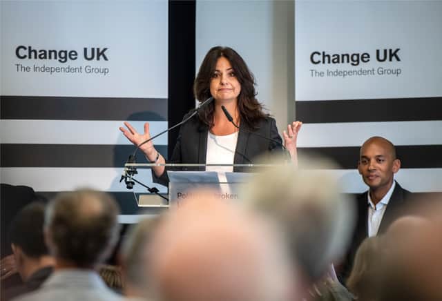 Ex-MP Heidi Allen formed part of Change UK - a breakaway party including members of Parliaments from Conservative and Labour parties.(Photo by Chris J Ratcliffe/Getty Images)