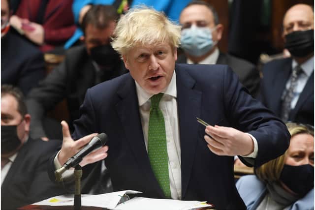 Boris Johnson continues to cling on to power despite calls for his resignation over the Downing Street parties scandal (Picture: PA)