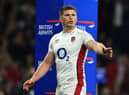 Owen Farrell of England looks on during the Autumn Nations Series match between England and Australia at Twickenham Stadium on November 13, 2021 in London, England