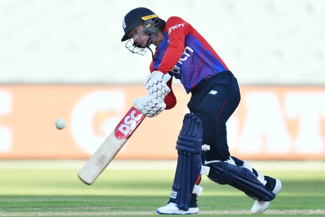 Wyatt top scored with 70 for England 