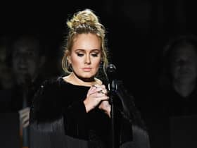 Adele performs onstage during The 59th GRAMMY Awards (Photo: Kevin Winter/Getty Images for NARAS)