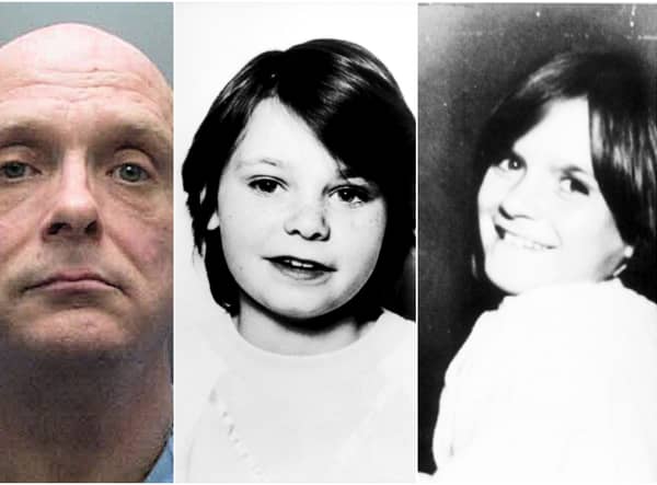 Babes in the Wood killer Russell Bishop who murdered Brighton schoolgirls Karen Hadaway (left) and Nicola Fellows, has died in hospital.