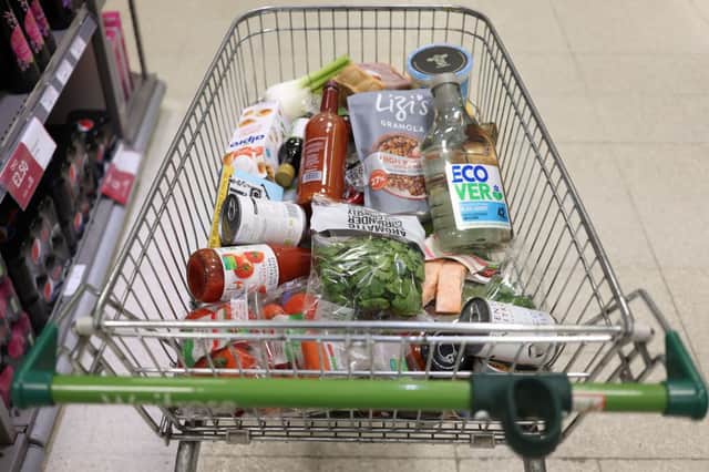 The average shopping trolley has gone up in price 3.4% according to Which? data (image: AFP/Getty Images)