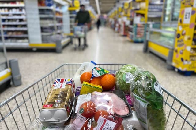 Food and drink prices have gone up by 4.5% and have been cited as a major driver of overall inflation (image: AFP/Getty Images)