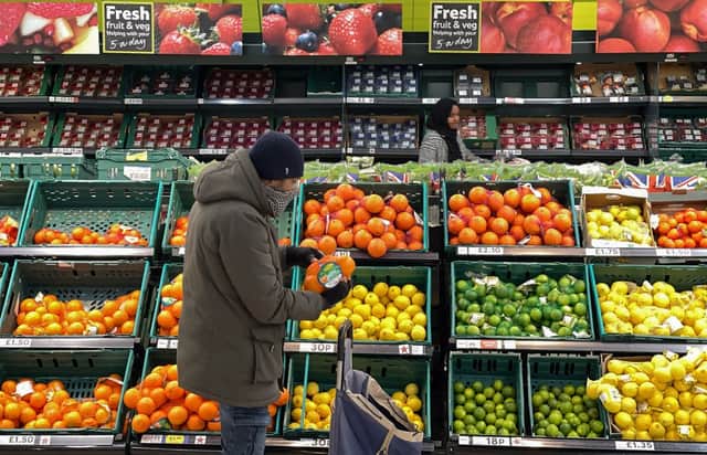 Fruit and veg prices have risen at a slower rate than other categories (image: AFP/Getty Images)