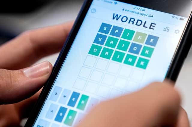 Players only get six chances to guess the correct word (Photo: STEFANI REYNOLDS/AFP via Getty Images)
