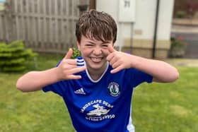 Devin Gordon, 13, died suddenly as teammates at Bathgate Juniors Football Club launch a fundraiser. (Credit: Bathgate Juniors Football Club) 
