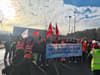 Protests across UK in support of striking Actavo and British Steel scaffold workers calling for fair pay 