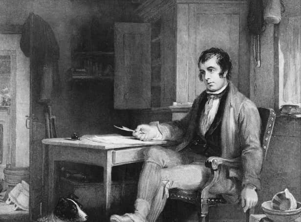 <p>Robert Burns is one of Scotland’s most enduring celebrities. (Credit: Getty)</p>