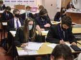 Face masks no longer have to be worn in school classrooms in England (Photo: Getty Images)
