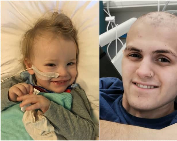 Rhys Langford has raised more than £35,000 for Jacob Jones through an online fundraising (SWNS)