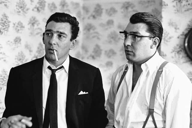 Who were the Kray twins, Ronnie and Reggie Kray?