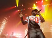 US rapper 50 Cent (pictured) and Scottish singer-songwriter Lewis Capaldi are among the names to feature at Parklife 2022. (Pic: Getty)