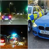 A BMW driver who went on a 140mph chase for an hour-and-a-half told police officers he had a “need for speed” after he was finally caught (Sussex Police / SWNS)