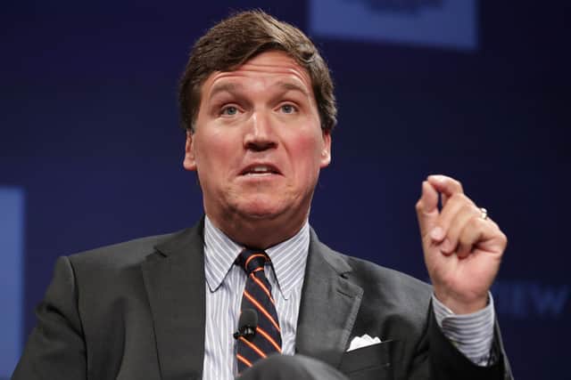 Fox News host Tucker Carlson said he feels like Mars will not stop until all the M&M’s characters had become ‘deeply unappealing and totally androgynous’ (image: Getty Images)