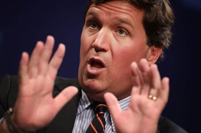 Fox News TV host Tucker Carlson criticised M&M’s for becoming ‘unsexy’ after the brand introduced an inclusivity drive (image: Getty Images)