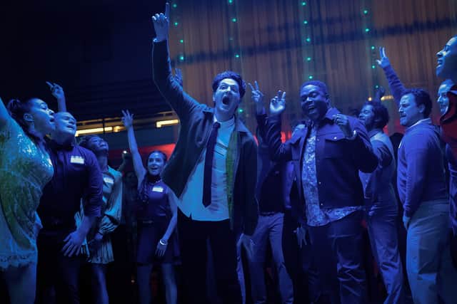 Ben Schwartz and Sam Richardson in The Afterparty (Credit: Apple TV+)