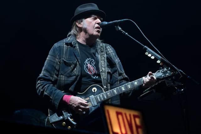 Neil Young put forth an ultimatum for the music streaming service (Photo: ALICE CHICHE/AFP via Getty Images)