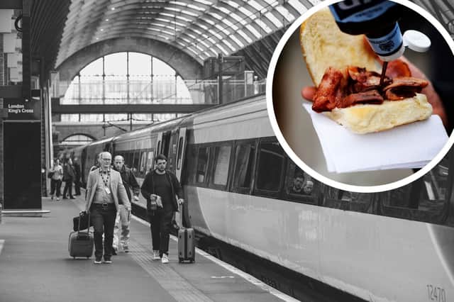 The Rail Delivery Group has announced a new incentives promotion - including free bacon rolls (Photos: Getty)