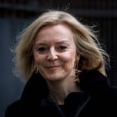 Foreign Secretary Liz Truss took a private jet to Australia which would have cost half a million pounds. (Credit: Getty)