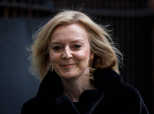 <p>Foreign Secretary Liz Truss took a private jet to Australia which would have cost half a million pounds. (Credit: Getty)</p>