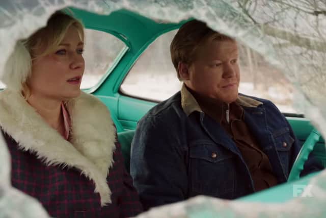 Kirsten Dunst and Jesse Plemons in Fargo Season 2 (Credit: FX)