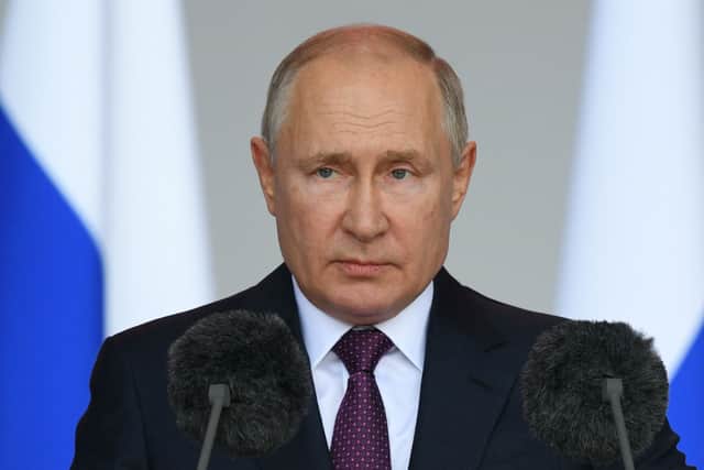 President Putin has made demands to the West and Ukraine as tension continue to rise on the Russian-Ukrainian border. (Credit: Getty) 