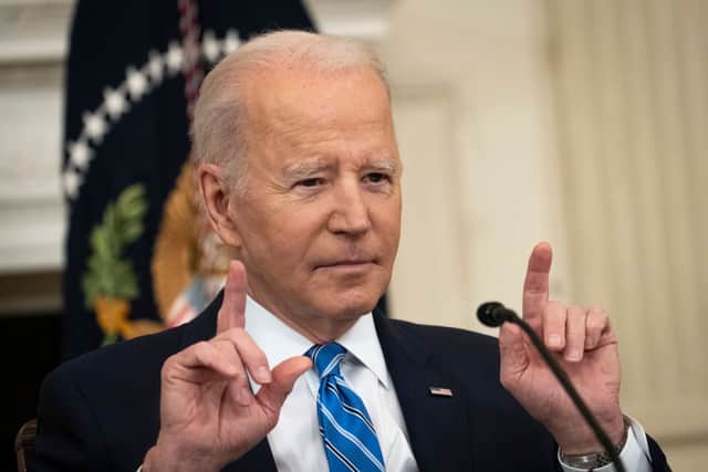 Joe Biden has warned there is a “distinct possibility” Russia may invade Ukraine in February (Photo: Getty Images)