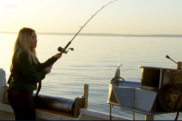 Francesca was an adept fisherwoman (Photo: BBC)
