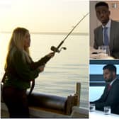 The Apprentice candidates had a fishy task this week (Photos: BBC)