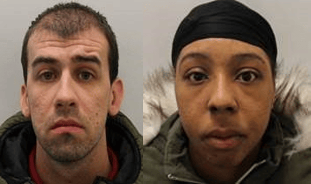 Naomi Johnson and Benjamin O’Shea, were jailed after their eight-week-old baby died with more than 60 broken bones in her body.