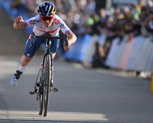 Pidcock becomes first Brit to win cyclo-cross Championship