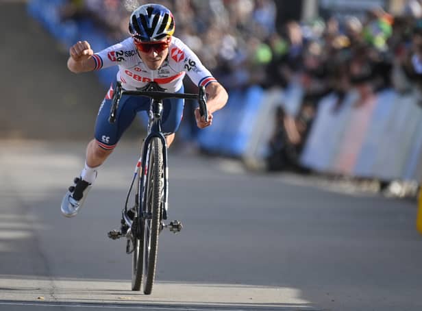 <p>Pidcock becomes first Brit to win cyclo-cross Championship</p>