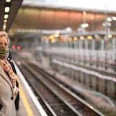 Wearing a face mask is no longer enforced by law in England (Photo: Getty Images)