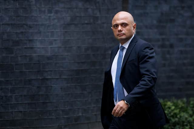 Sajid Javid has announced that workers in the health and social care sector will no longer be required to be vaccinated against Covid-19 to keep their jobs. (Credit: Getty)