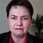 Ruth Davidson was seen looking teary during a Channel 4 News interview about the findings of Sue Gray’s report. (Credit: Channel 4 News)
