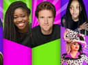 Clara Amfo and Greg James are hosting a party to relaunch BBC Three (Credit: BBC Three)